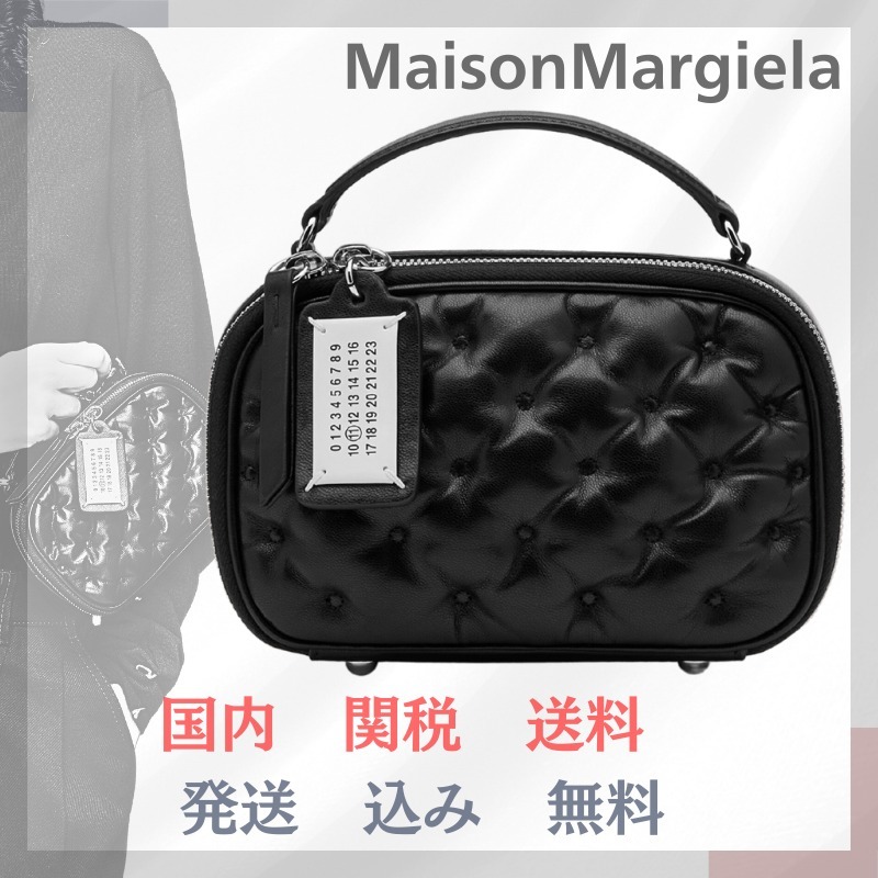 関税送料込 MARGIELA グラムスラム エンブロイダリー ミニ black