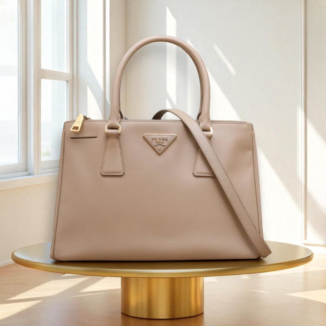 VINTAGE●PRADA●プラダ サフィアーノ ガレリア バッグ