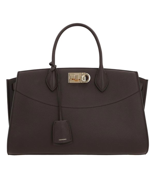 関税込国内発送★FERRAGAMO STUDIO NEW ソフトバッグ★Lサイズ