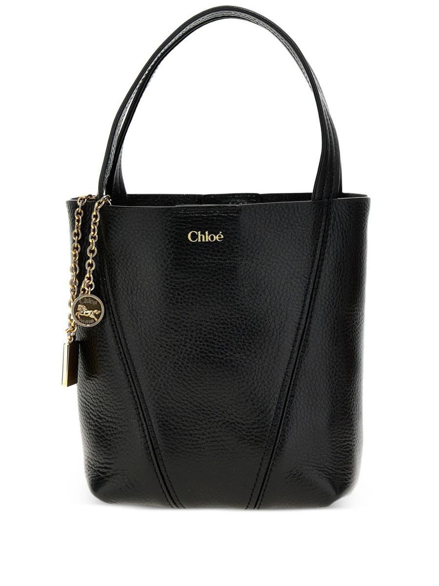 【関税＆送料込み】ChloAC Spin Small Leather Tote Bag
