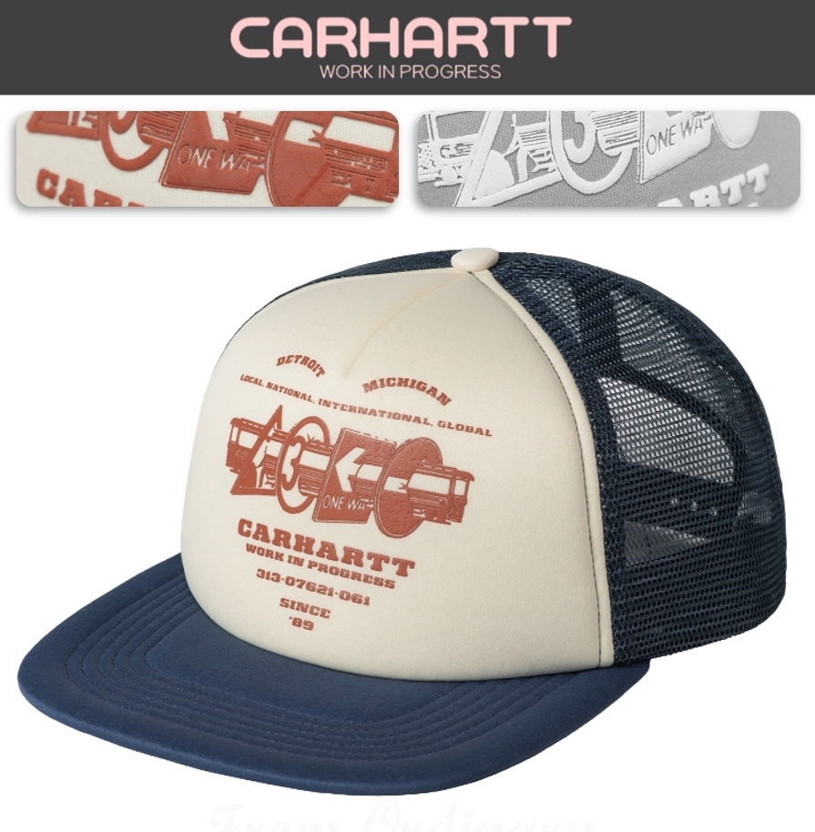 [CARHARTTWIP] RUNAWAY TRUCKER CAP ★大人気★