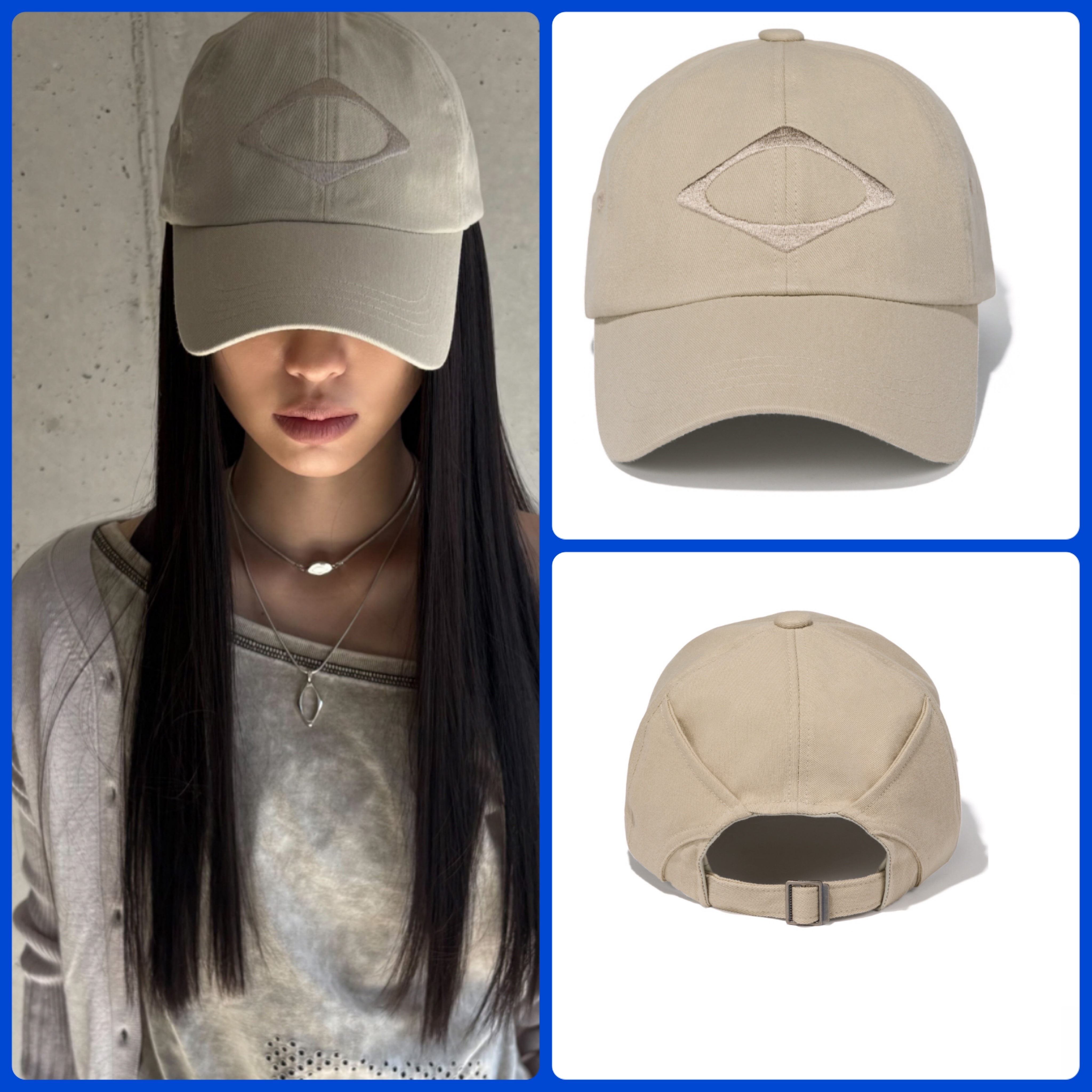 ★ MSCHF★ RHOMBUS POCKET BALL CAP
