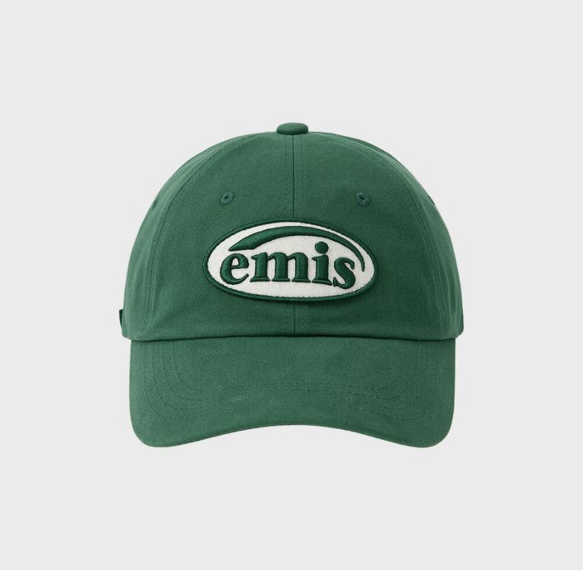 EMIS トーンオントーン ワッペンキャップ グリーン