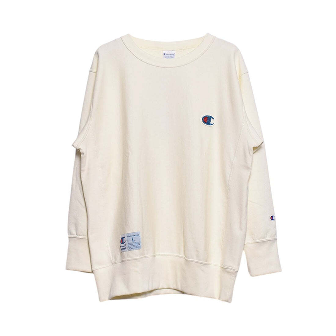 [Champion × UNDERCOVER]ビーズ刺繍スウェット/IVORY