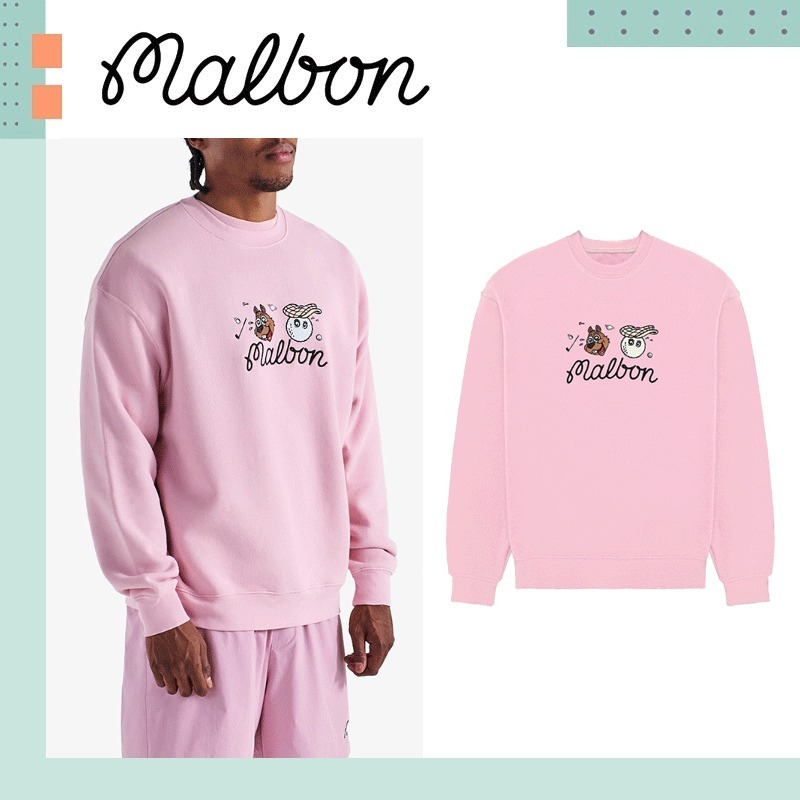 MALBON ♥ [MAN] [Two Man Scramble] Crewneck Sweatshirt