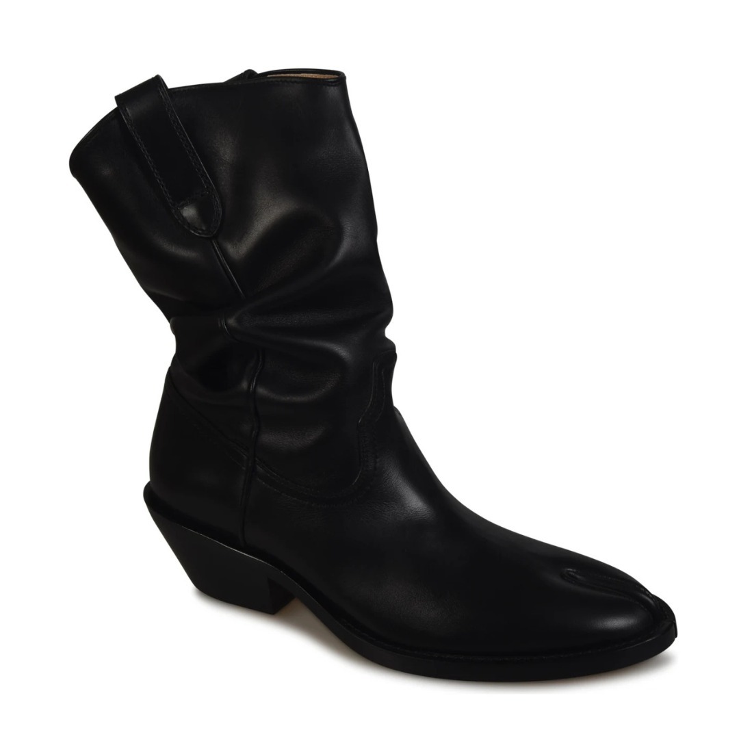 【Maison Margiela】「タビ」ウエスタンブーツ ブラック 5.5cm