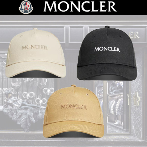 Moncler 25SS スポーティーな印象をプラス☆キャップ ３色展開