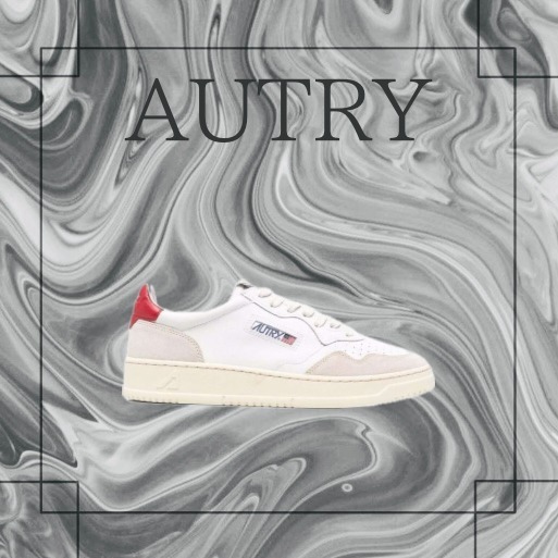 ☆要在庫確認☆ AUTRY AULMLS43WHTRED
