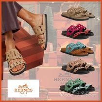 カラバリ豊富で可愛い♪【HERMES】エクストラ フラットサンダル