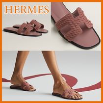 【夏にふさわしい上質な一足☆】HERMES Oran サンダル
