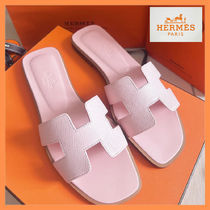【HERMES★かわいい】Oran sandal レザーサンダル