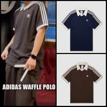 Adidas Waffle Short Sleeve Polo Shirt ワッフル ポロシャツ