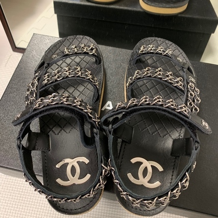 CHANELxサンダル・ミュール(レディース)の口コミ・レビュー|サイズ感 ...