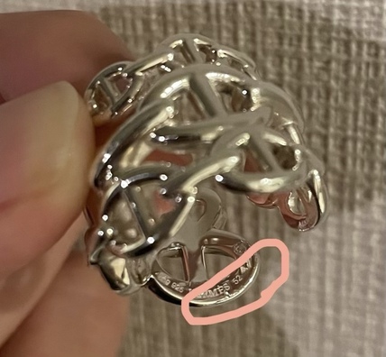 かわいい♡ エルメス 一番人気 シェーヌダンクル 指輪 口コミ・レビュー｜かわいい♡ エルメス 一番人気