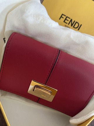 ★FENDI★ FFピーカブー カードケース♡フラグメントケース ☆FENDI☆ FFピーカブー カードケース♡フラグメントケース
