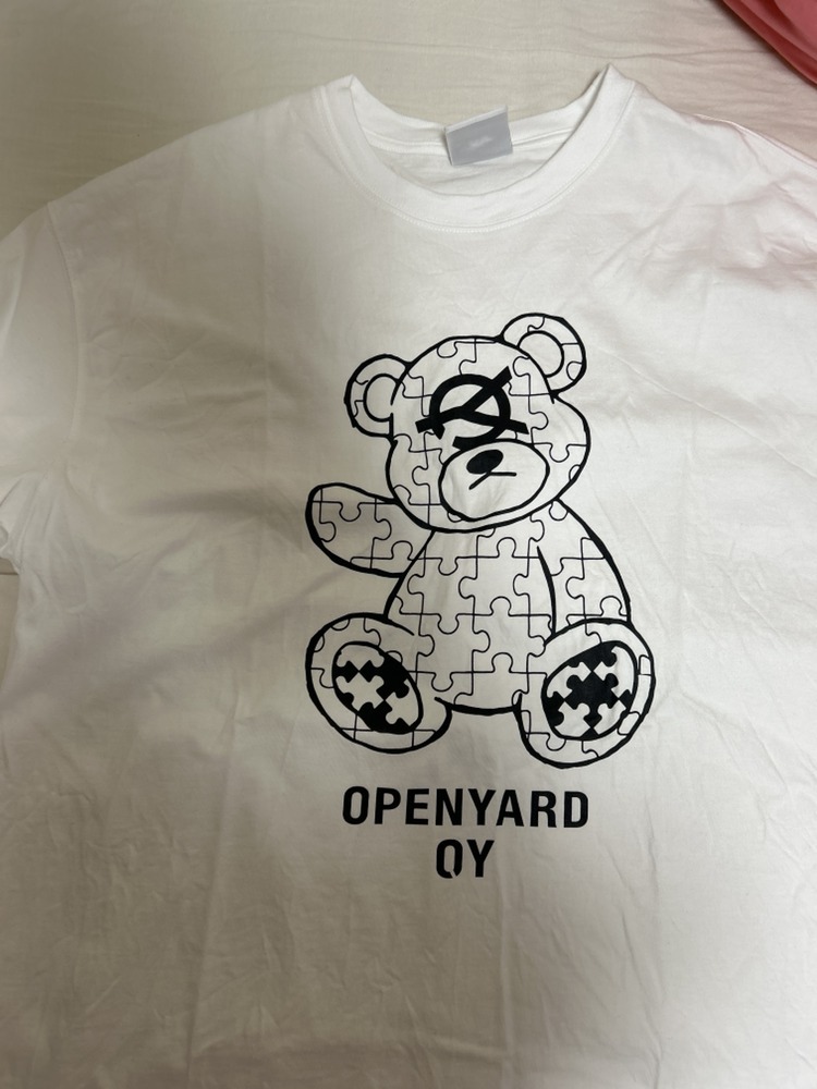 ★OY★TACTILE ODOLLY TEE - WHITE★正規品/韓国直送料込/人気 ☆OY☆PUZZLE ODOLLY T-WHITE☆正規品/韓国直送料込/人気 (OY/T