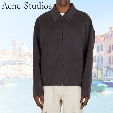 Acne Studios AF0513AH4 関税送料込 関税込/国内発送 Acne Studios ダブルフェイスウールジャケット