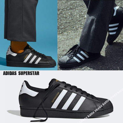 adidas スニーカー adidas★SUPERSTAR★兼用★ブラック系