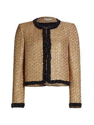 ALICE+OLIVIA アリスアンドオリビア ボクシージャケットトファー ALICE+OLIVIA アリスアンドオリビア ボクシージャケットトファー
