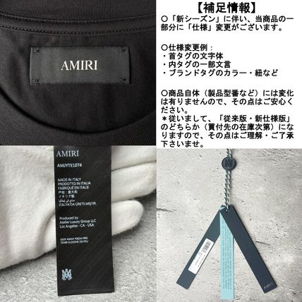 AMIRI Tシャツ・カットソー ★関税・送料込み★【AMIRI】アミリ  ロゴ  Tシャツ(14)