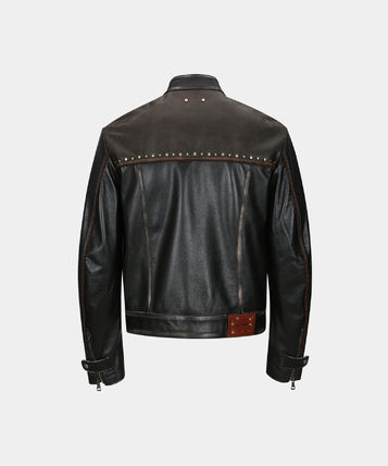 ANDERSSON BELL]☆VINTAGE LEATHER BIKER JACKET (ANDERSSON