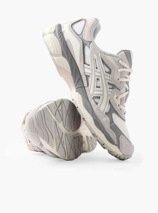 ★韓国の人気★【ASICS】★ASICS GEL-NY.C★CREAM OYSTER GREY★ GEL-NYC | Unisex | Cream/Oyster Grey | Sportstyle Shoes