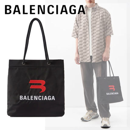 新着 関税送料込み BALENCIAGA バレンシアガ ロゴ トートバッグ BALENCIAGA】ロゴ トートバッグ☆関税/送料込