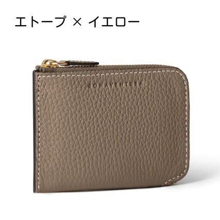 スクエア カード コインケース シュリンクレザー