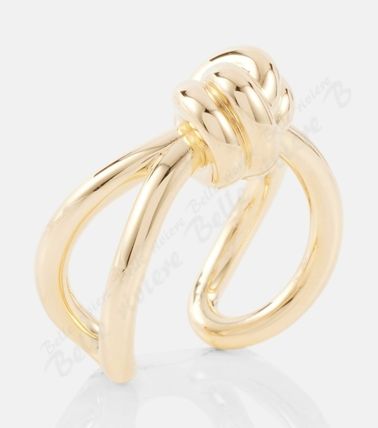 24AW new/BOTTEGA VENETA ノットシルバーリング Ring Gold
