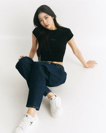 Calvin Klein Tシャツ・カットソー 【Calvin Klein】★送料・関税込★モノグラム ベビー Tシャツ(7)