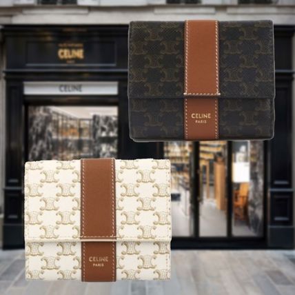 CELINE セリーヌ トロンフ キャンバス&ラムスキン ウォレット - www 海外製 フェンディFENDIスニーカー38ヴィトンヴァレンティノセリーヌ スニーカー