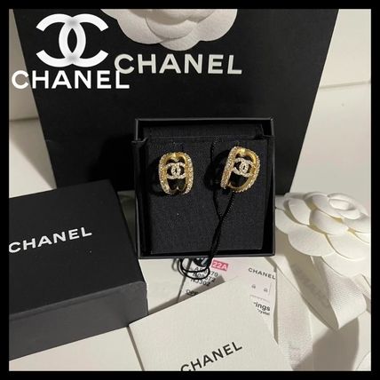 上品で可愛い Chanel フープピアス Www Itacarambi Mg Gov Br