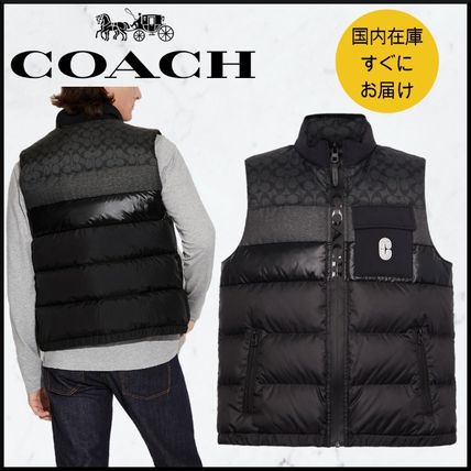すぐ届く○COACH○ダウン ベスト - www.akbara.ac.id 海外受注発注品 COACHダウンベスト ダウンベスト