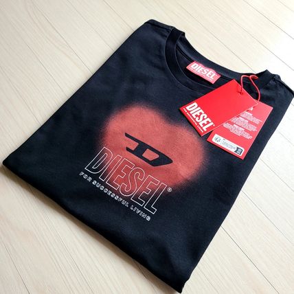 DIESEL キッズ用トップス DIESEL◆ ロゴ ハート プリント Tシャツ 半袖《大人もOK!》(6)