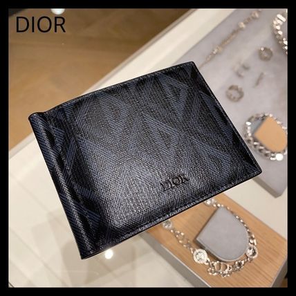 Dior マネークリップ 【すぐ届く】 DIOR ディオール マネークリップ付きウォレット(2)