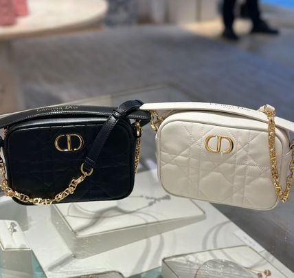 Dior ショルダーバッグ・ポシェット 【人気色♪】DIOR★Caro トップハンドル カメラバッグ スモール(9)