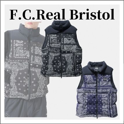 F.C.Real Bristol DOWN VEST ダウンベスト - casadosorveteirochapeco 人気商品は F.C.Real Bristol DOWN VEST ダウンベスト