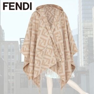 希少】FENDI ファー付きケープ ポンチョ ズッカ FENDI ROMA | www.vp