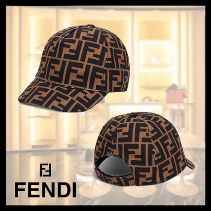 関税込み】FENDI FFプリントウーブンベースボールキャップ - www 売れ筋がひ贈り物! ブラウンシアリングベースボールキャップ 【値下げ中】Fendi キャスケット