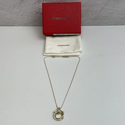 FERRAGAMO ネックレス・ペンダント 【Ferragamo】 フェラガモ GANCINI ネックレス(4)