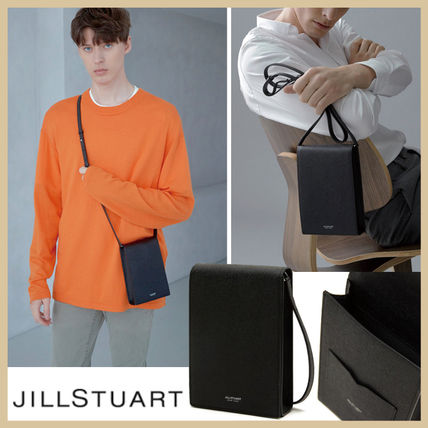 JILLSTUART ショルダーバッグ JILLSTUART★レザースクエアクロスバック★関税送料込