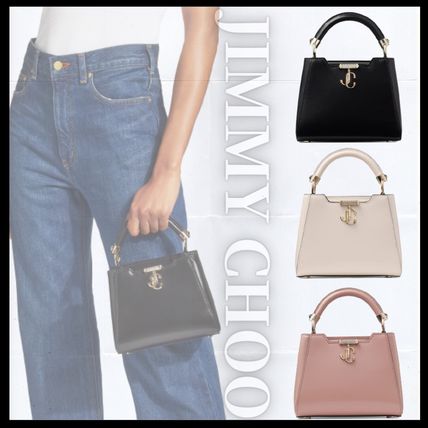 JIMMY CHOO☆人気☆ヴァレンヌ トップハンドル ミニ - www ...