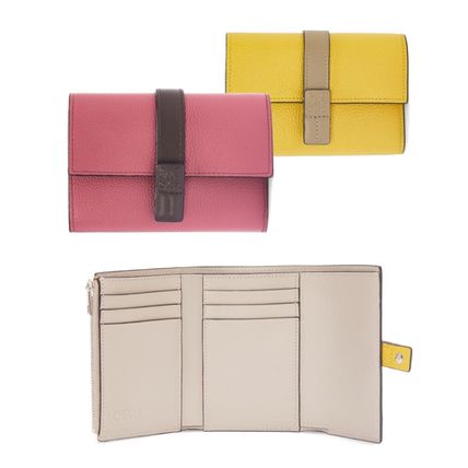 ❤️極上イタリア製❤️ 極美品 ロエベ 二つ折り財布 アナグラム