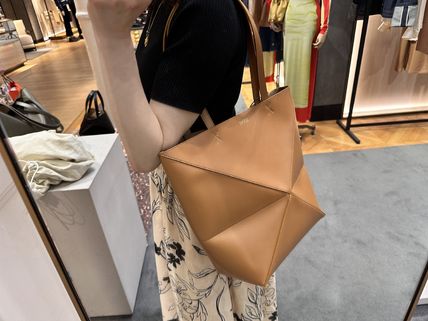 LOEWE トートバッグ 【LOEWE】カラバリあり♪ パズルフォルド トートバッグMedium(4)