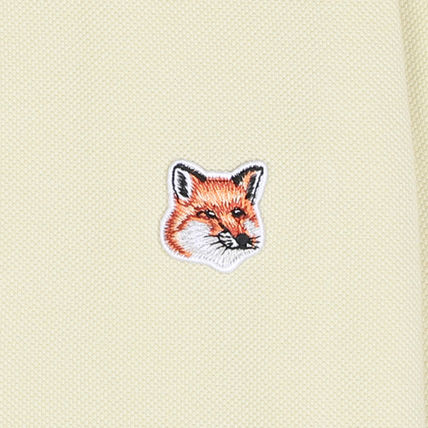 関税なし★Maison Kitsune★フォックス ポロシャツ 関税負担なし☆MAISON KITSUNE フォックスヘッドレギュラー ポロ