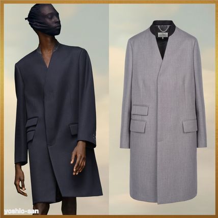Maison Margiela メゾンマルジェラ カラーレス ウールコート - www ...