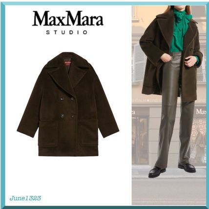 S Max Mara】*アメリカコート* ダブルブレスト - www.construnoticias.com