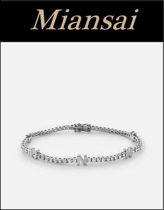 シグネチャー テニス ブレスレット 14K ゴールド パヴェ - www ...