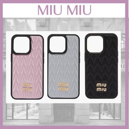 MIU MIU】☆新作☆マテラッセレザー iPhone 13 Pro用カバー - www 2022新商品 Miumiu ケース ピンク iPhone 13pro その他