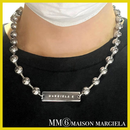 ☆MM6☆ Maison Margiela ボールチェーン ネックレス - www.itacarambi 【一部予約販売】 ネックレス マルジェラ MM6 ネックレス